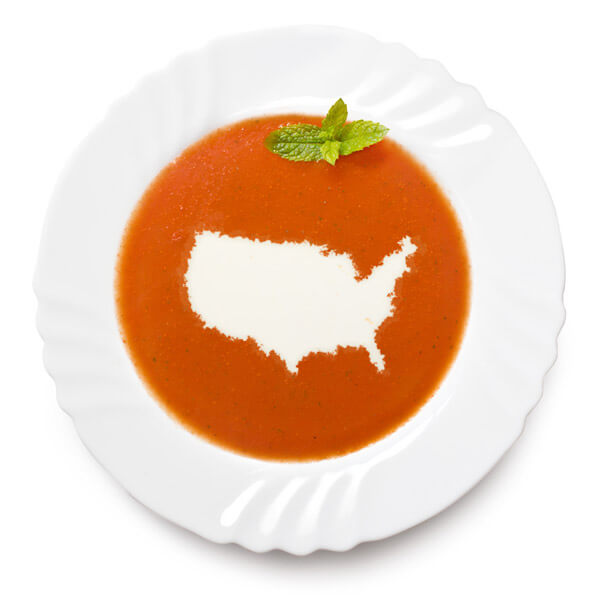 United States Food Map United States Food Map
