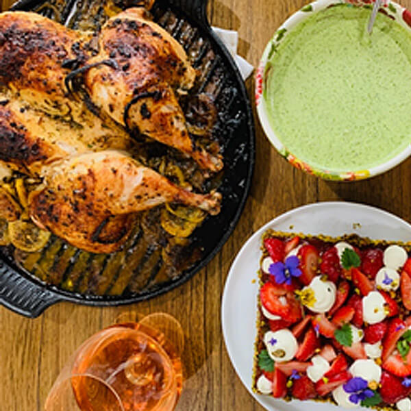 Mother’s Day Whole Roasted Chicken with Mojo-Verde Sauce Mother’s Day Whole Roasted Chicken with Mojo-Verde Sauce